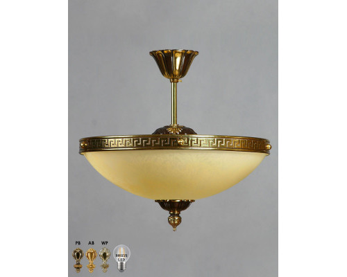 Сделать заказ Люстра на штанге AMBIENTE by BRIZZI 02166/40 PL PB| VIVID-LIGHT.RU