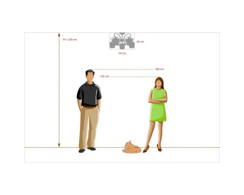 Заказать Люстра на штанге DeMarkt 315013305| VIVID-LIGHT.RU