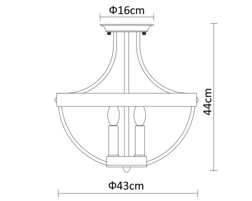 Купить Люстра на штанге Divinare 9980/02 PL-3| VIVID-LIGHT.RU