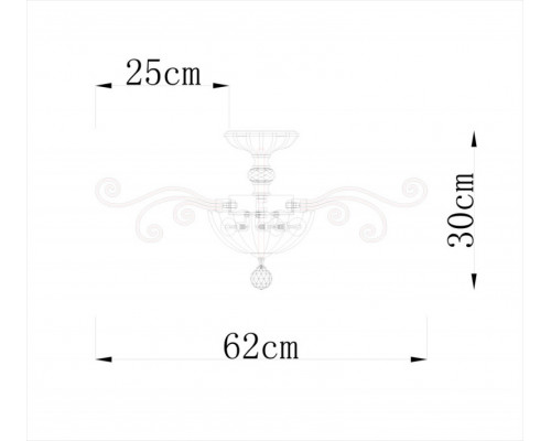 Оформить заказ Люстра на штанге Divinare 8819/03 PL-3| VIVID-LIGHT.RU