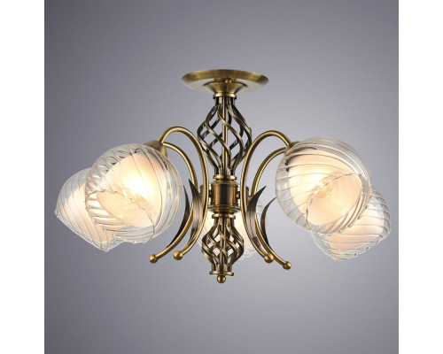 Купить Люстра на штанге ARTE Lamp A1607PL-5AB| VIVID-LIGHT.RU