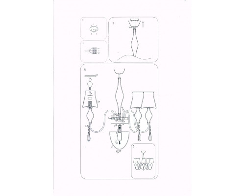 Сделать заказ Люстра на штанге Lightstar 806050| VIVID-LIGHT.RU