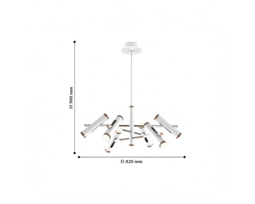 Заказать Люстра на штанге Favourite 2325-12P| VIVID-LIGHT.RU