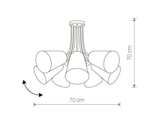 Сделать заказ Люстра на штанге Nowodvorski 9275| VIVID-LIGHT.RU