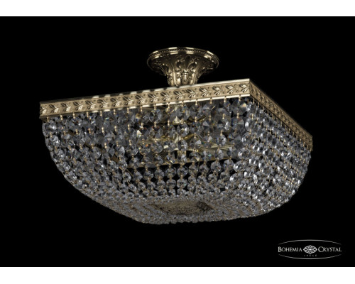 Оформить заказ Люстра на штанге Bohemia Ivele Crystal 19112/35IV G| VIVID-LIGHT.RU