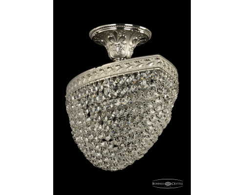 Купить Люстра на штанге Bohemia Ivele Crystal 19323/45IV Ni| VIVID-LIGHT.RU