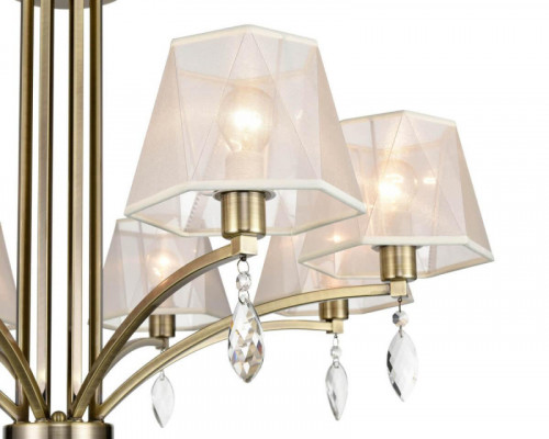 Купить Люстра на штанге Vele Luce VL4184L08| VIVID-LIGHT.RU