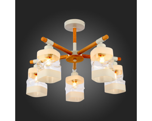 Сделать заказ Люстра на штанге Evoluce SLE114502-05| VIVID-LIGHT.RU