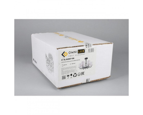 Сделать заказ Люстра на штанге Omnilux OML-64907-06| VIVID-LIGHT.RU