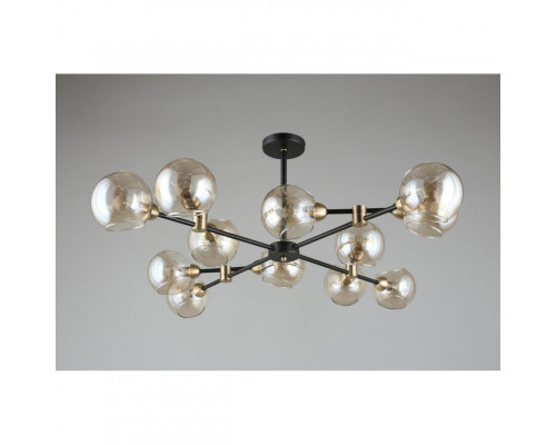 Купить Люстра на штанге Omnilux OML-94207-12| VIVID-LIGHT.RU
