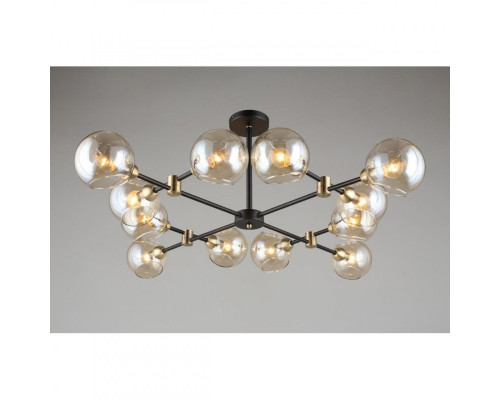 Купить Люстра на штанге Omnilux OML-94207-12| VIVID-LIGHT.RU