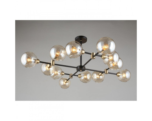 Купить Люстра на штанге Omnilux OML-94207-12| VIVID-LIGHT.RU