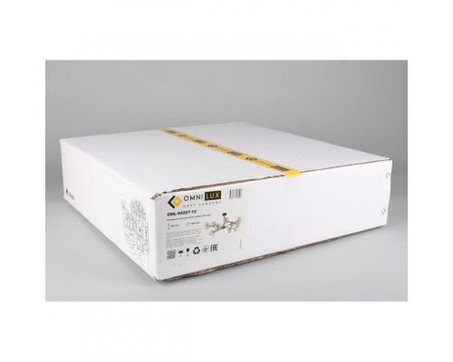 Купить Люстра на штанге Omnilux OML-94207-12| VIVID-LIGHT.RU