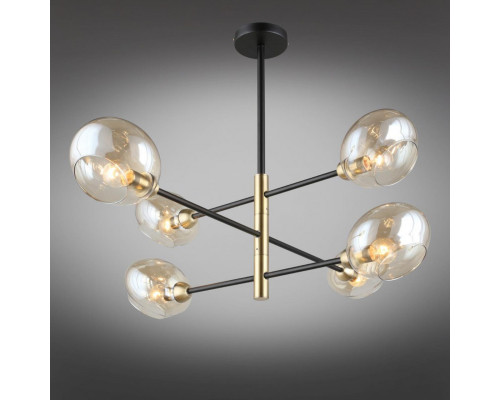 Купить Люстра на штанге Omnilux OML-94307-06| VIVID-LIGHT.RU