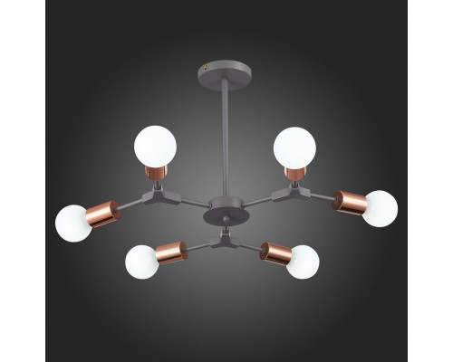 Купить Люстра на штанге Evoluce SLE106403-06| VIVID-LIGHT.RU