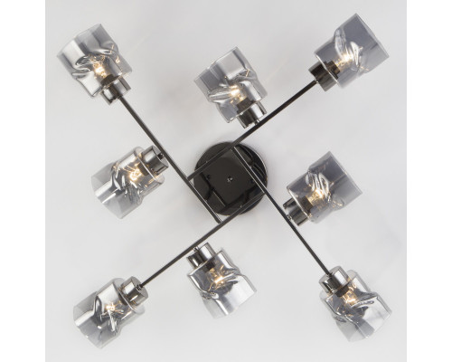 Заказать Люстра на штанге Eurosvet 30165/8 черный жемчуг| VIVID-LIGHT.RU