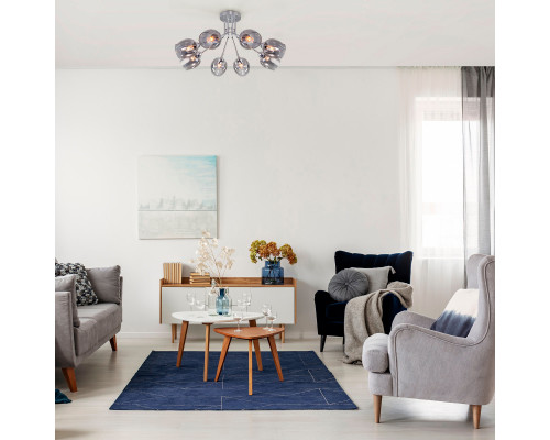 Сделать заказ Люстра на штанге Eurosvet 30164/8 хром| VIVID-LIGHT.RU