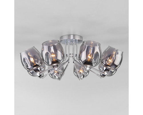 Сделать заказ Люстра на штанге Eurosvet 30164/8 хром| VIVID-LIGHT.RU