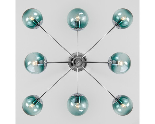 Купить Люстра на штанге Eurosvet 30166/8 хром| VIVID-LIGHT.RU