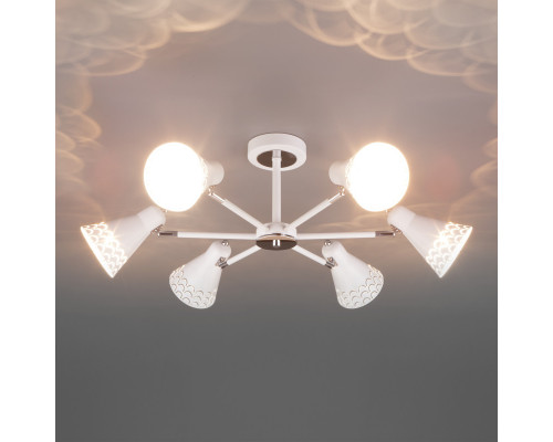 Сделать заказ Люстра на штанге Eurosvet 70100/6 белый| VIVID-LIGHT.RU