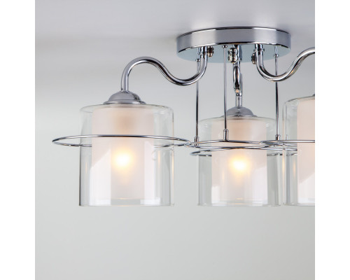 Сделать заказ Люстра на штанге Eurosvet 30160/3 хром| VIVID-LIGHT.RU