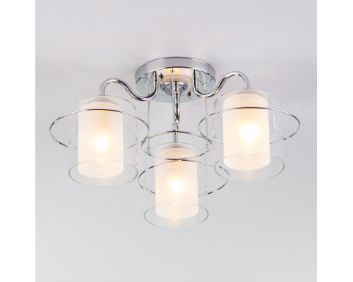 Сделать заказ Люстра на штанге Eurosvet 30160/3 хром| VIVID-LIGHT.RU