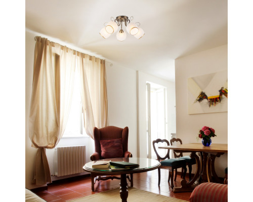 Заказать Люстра на штанге Eurosvet 30159/5 античная бронза| VIVID-LIGHT.RU