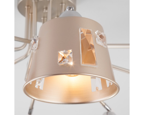 Заказать Люстра на штанге Eurosvet 70105/8 шампань| VIVID-LIGHT.RU