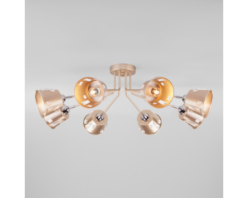 Заказать Люстра на штанге Eurosvet 70105/8 шампань| VIVID-LIGHT.RU