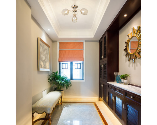 Купить Люстра на штанге Eurosvet 30120/3 золото| VIVID-LIGHT.RU