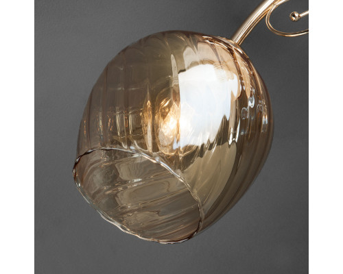 Купить Люстра на штанге Eurosvet 30120/3 золото| VIVID-LIGHT.RU