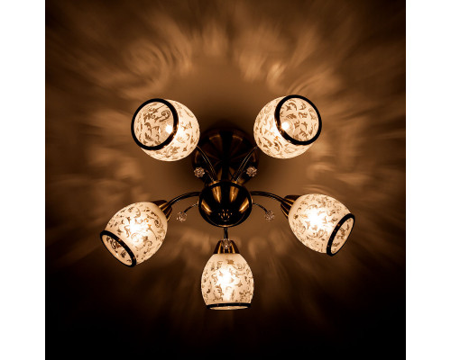 Сделать заказ Люстра на штанге Eurosvet 30026/5 античная бронза| VIVID-LIGHT.RU