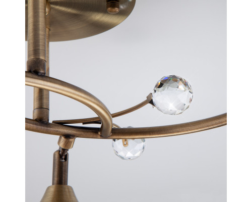 Заказать Люстра на штанге Eurosvet 9604/3 античная бронза| VIVID-LIGHT.RU