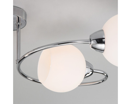 Сделать заказ Люстра на штанге Eurosvet 30136/4 хром| VIVID-LIGHT.RU