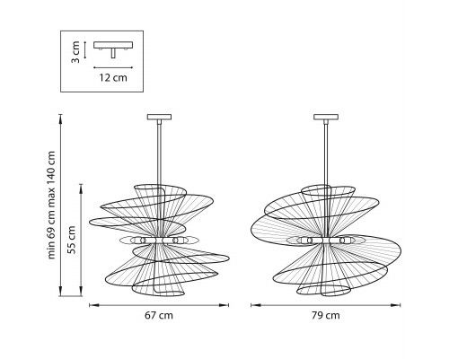 Сделать заказ Люстра на штанге Lightstar 728183| VIVID-LIGHT.RU