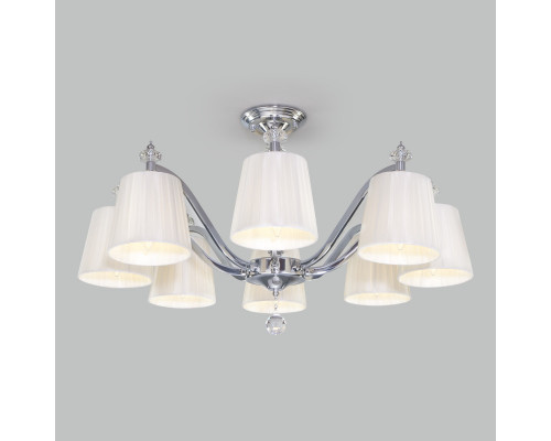 Сделать заказ Люстра на штанге Eurosvet 60122/8 хром| VIVID-LIGHT.RU