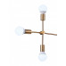 Оформить заказ Люстра на штанге Natali Kovaltseva LOFT LUX 75130/6C GOLD| VIVID-LIGHT.RU