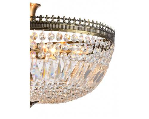 Купить Люстра на штанге Natali Kovaltseva ROCOCO 81406/8C ANTIQUE| VIVID-LIGHT.RU