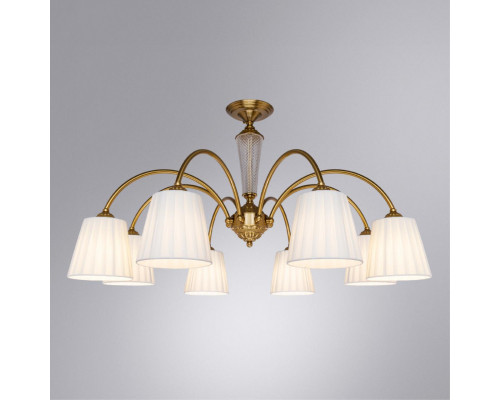 Купить Люстра на штанге ARTE Lamp A7301PL-8PB| VIVID-LIGHT.RU