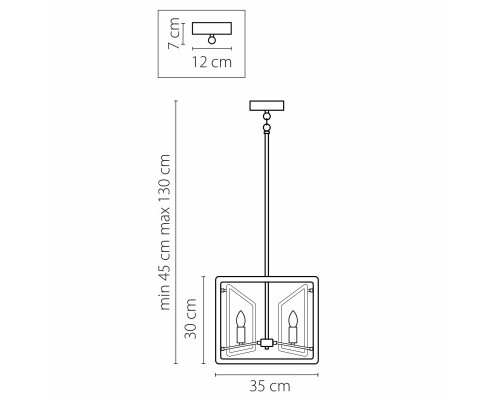 Купить Люстра на штанге Lightstar 713447| VIVID-LIGHT.RU