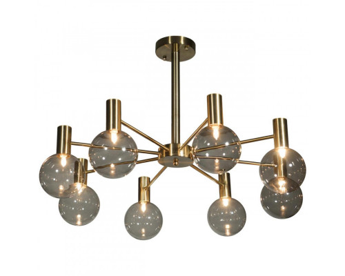 Заказать Люстра на штанге LOFT IT 10045/8 Gold| VIVID-LIGHT.RU