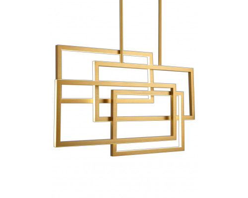 Заказать Люстра на штанге Natali Kovaltseva LED LAMPS 81128 GOLD| VIVID-LIGHT.RU