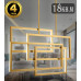 Заказать Люстра на штанге Natali Kovaltseva LED LAMPS 81128 GOLD| VIVID-LIGHT.RU