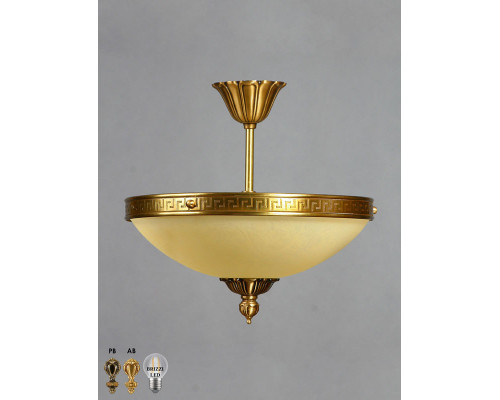 Сделать заказ Люстра на штанге AMBIENTE by BRIZZI 02166/35 PL AB| VIVID-LIGHT.RU