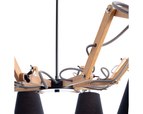 Сделать заказ Люстра на штанге ARTE Lamp A5700LM-8BK| VIVID-LIGHT.RU