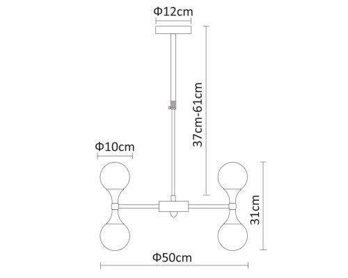 Сделать заказ Люстра на штанге ARTE Lamp A9162LM-10CC| VIVID-LIGHT.RU