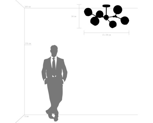 Заказать Люстра на штанге Lightstar 785066| VIVID-LIGHT.RU