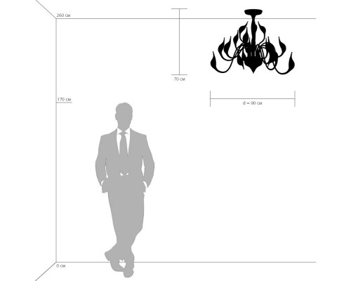 Оформить заказ Люстра на штанге Lightstar 751182| VIVID-LIGHT.RU