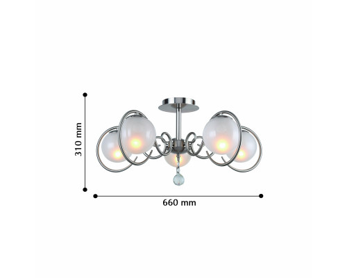 Оформить заказ Люстра на штанге F-Promo 2349-5U| VIVID-LIGHT.RU