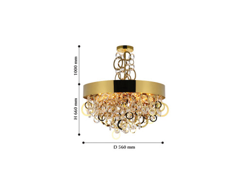 Купить Люстра на штанге Favourite 2207-6P| VIVID-LIGHT.RU